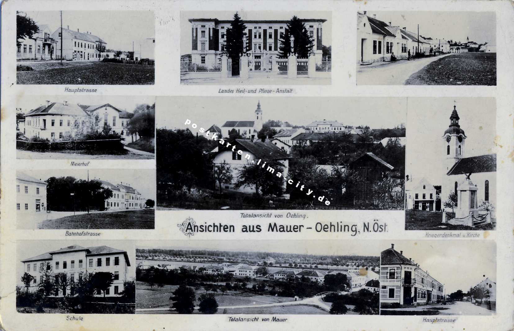 Mauer Öhling 1918